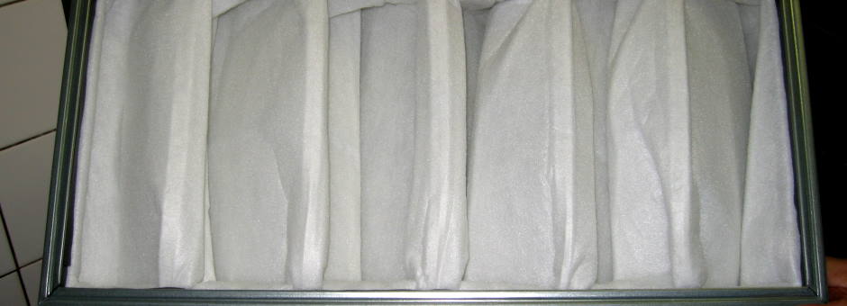 Verringerung von Reinigungskosten durch Filterwechsel Filtersystem