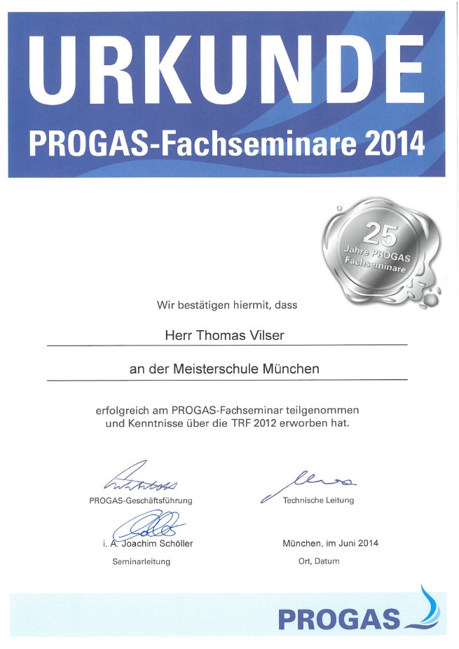 Progas Fachseminar